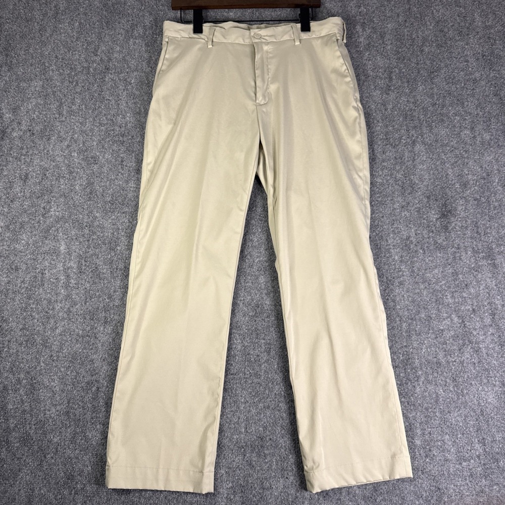 Polo Ralph Lauren Performance Stretch Classic Fit Golf Khaki Chino Tech 33x29 - Picture 2 of 9